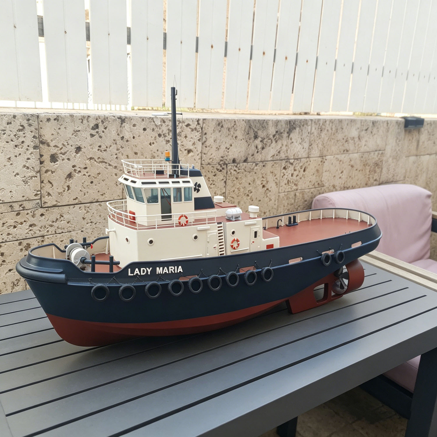 3D Printing Rc Boat - Uzaktan Kumandalı Tekne 120cm Yüksek Hassasiyetli