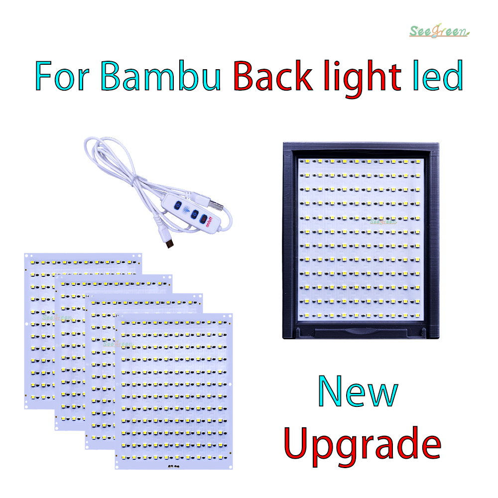 3D Printing Bambu - Bambu Lab Lithophan Led Panel CMYK