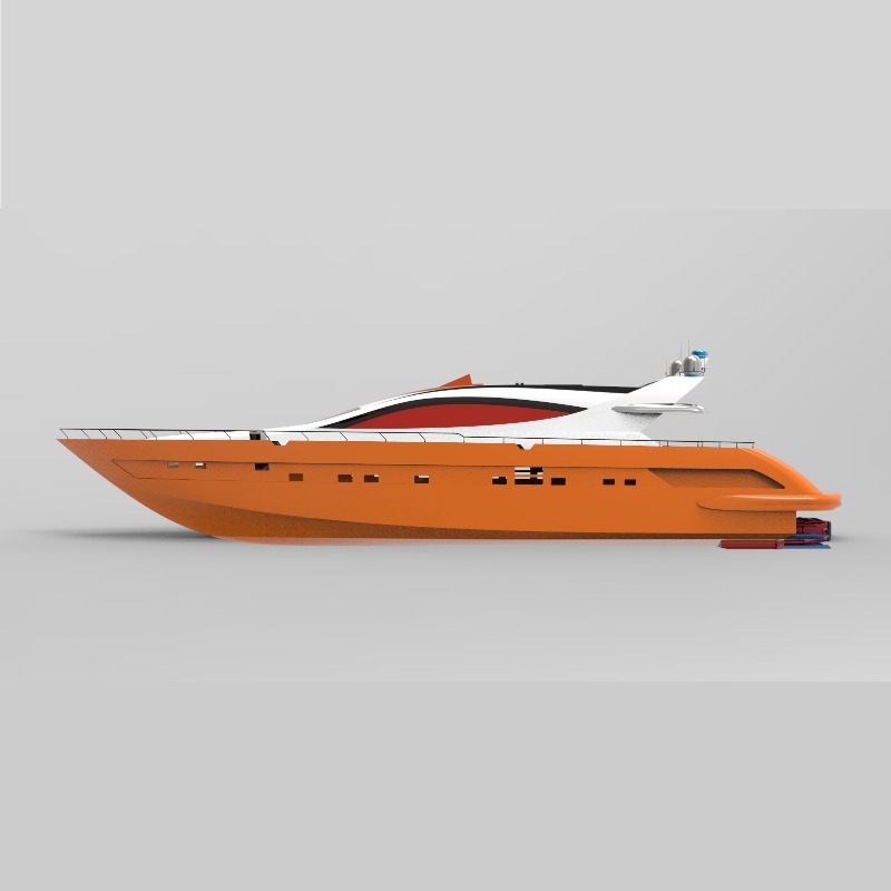 3D Printing Rc Boat - Yeni RC Uzaktan Kumandalı 120cm M-jet-35
