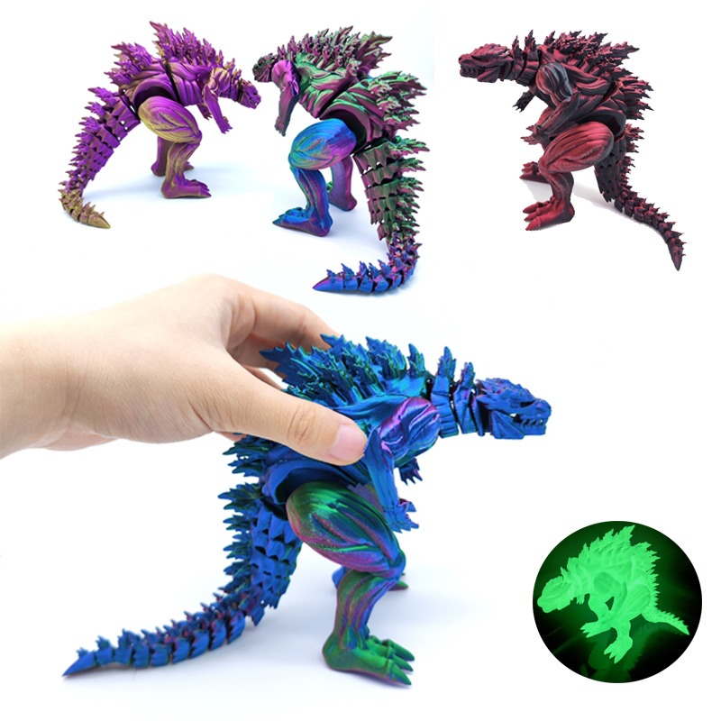 3D Printing Joints - 3D Baskı Kas Dinozor Aksiyon Figürü