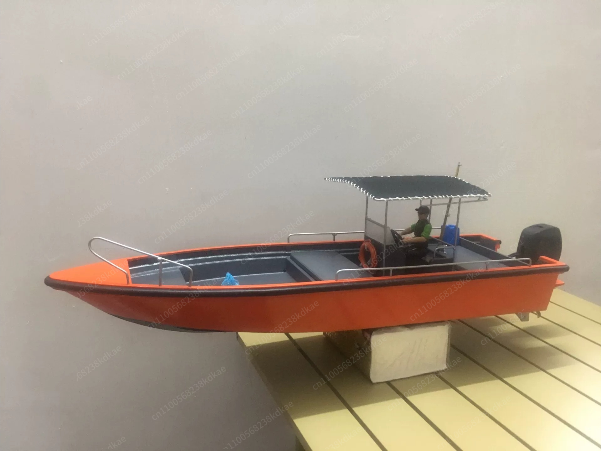 3D Printing Rc Boat - 3D Baskı Plastik RC Balıkçı Teknesi,