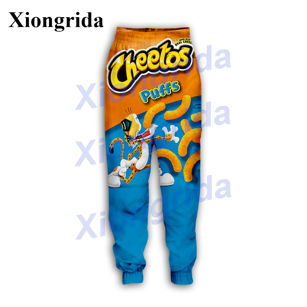 3D Printing Quality - Yenilik sıcak Cheetos gıda ponponları pantolon