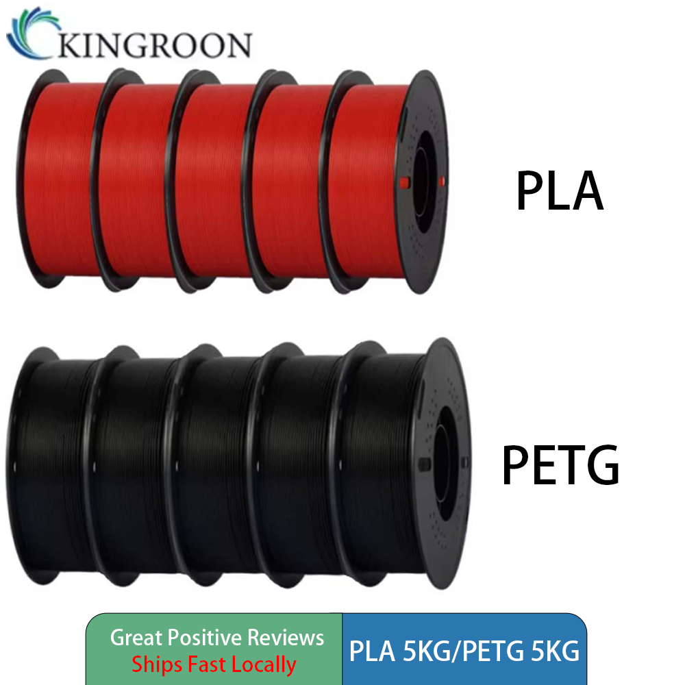 Pla Filament 1.75Mm - KINGROON PETG/PLA 10KG Paket 3D Yazıcı