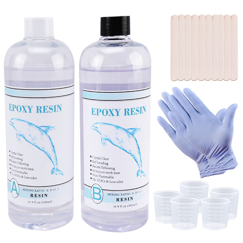 3D Printing Epoxy Resin - 1:1 Şeffaf Epoksi Reçine Kristal Şeffaf