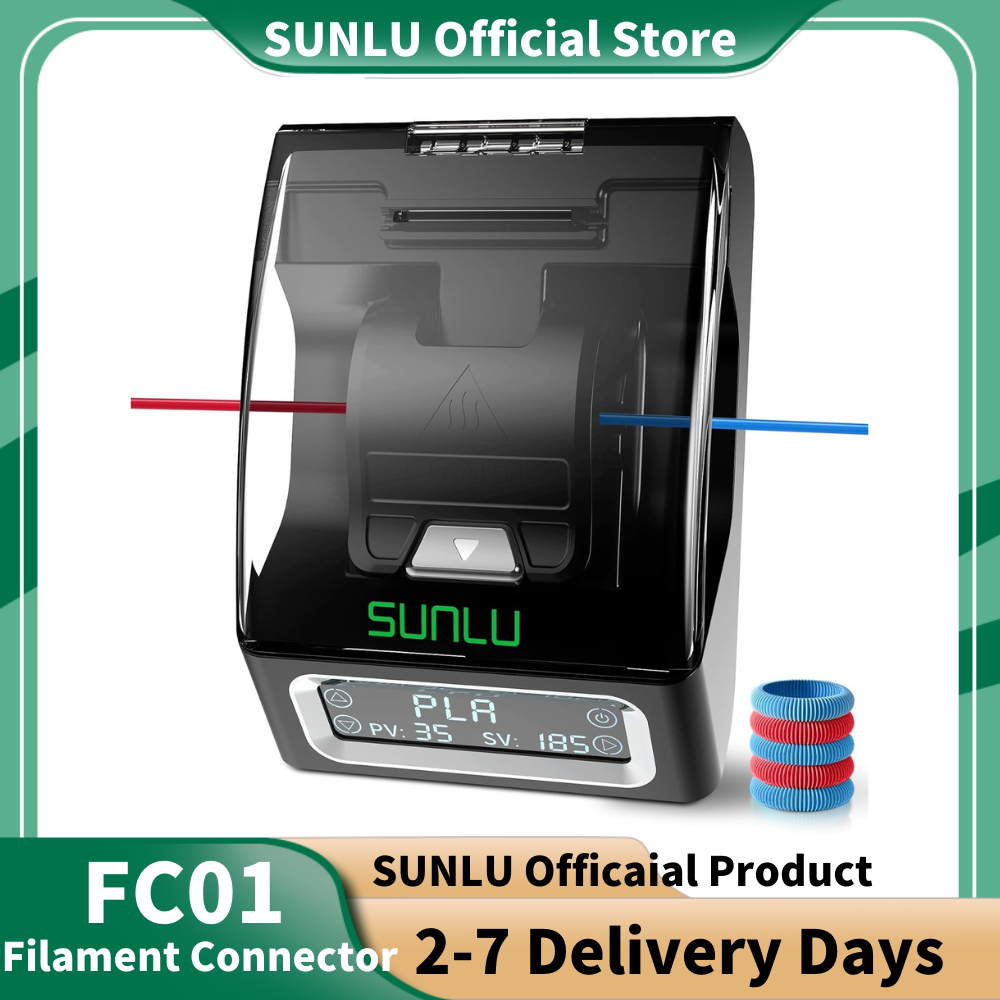 3D Printing Nylon Filament - SUNLU FC01 Filament Konektörü Hızlı Isıtma