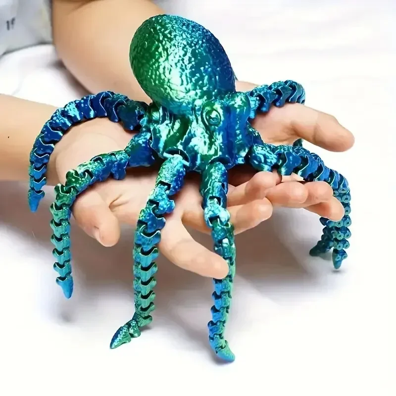 3D Printing Joints - 3D Baskılı Ahtapot Hareketli Esnek Eklemler