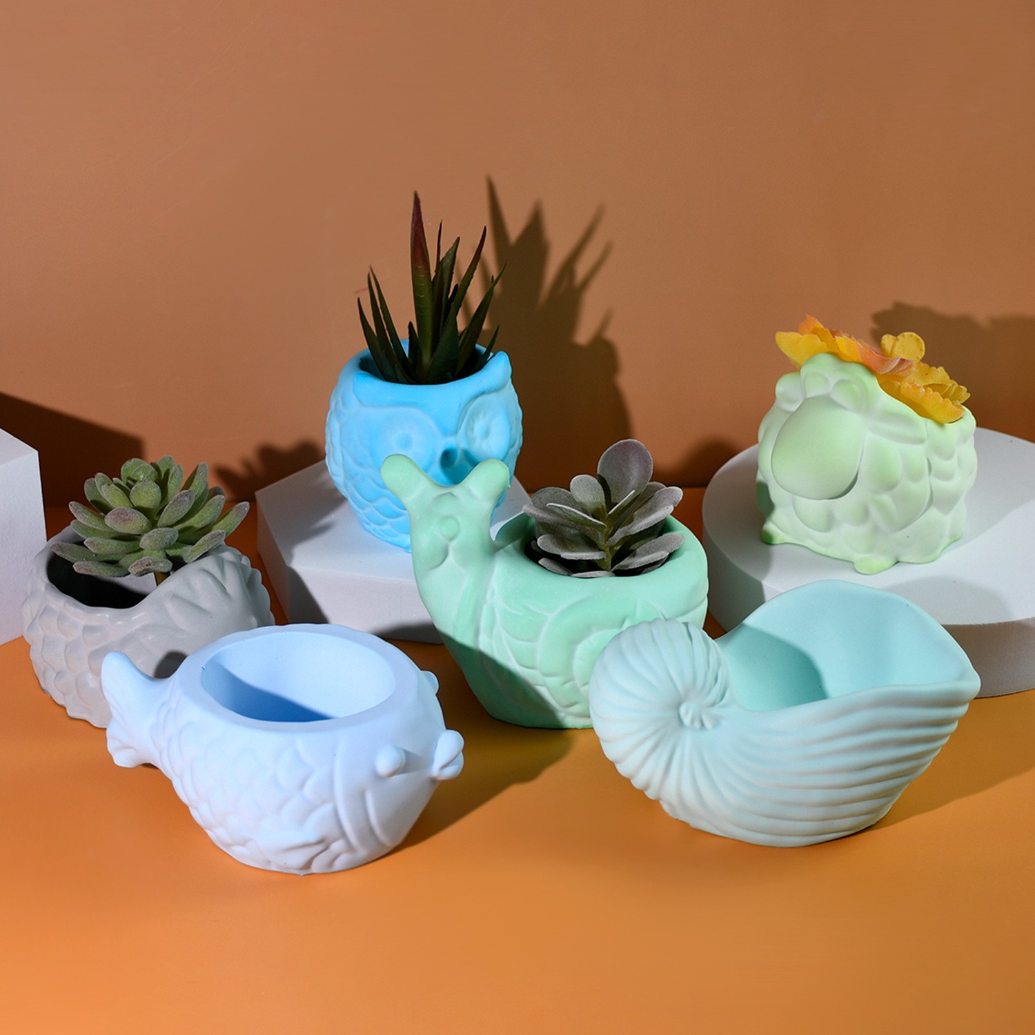 3D Hayvan Saksı silikon kalıp  - 3D Printing Epoxy Resin incelemesi ve fiyatı