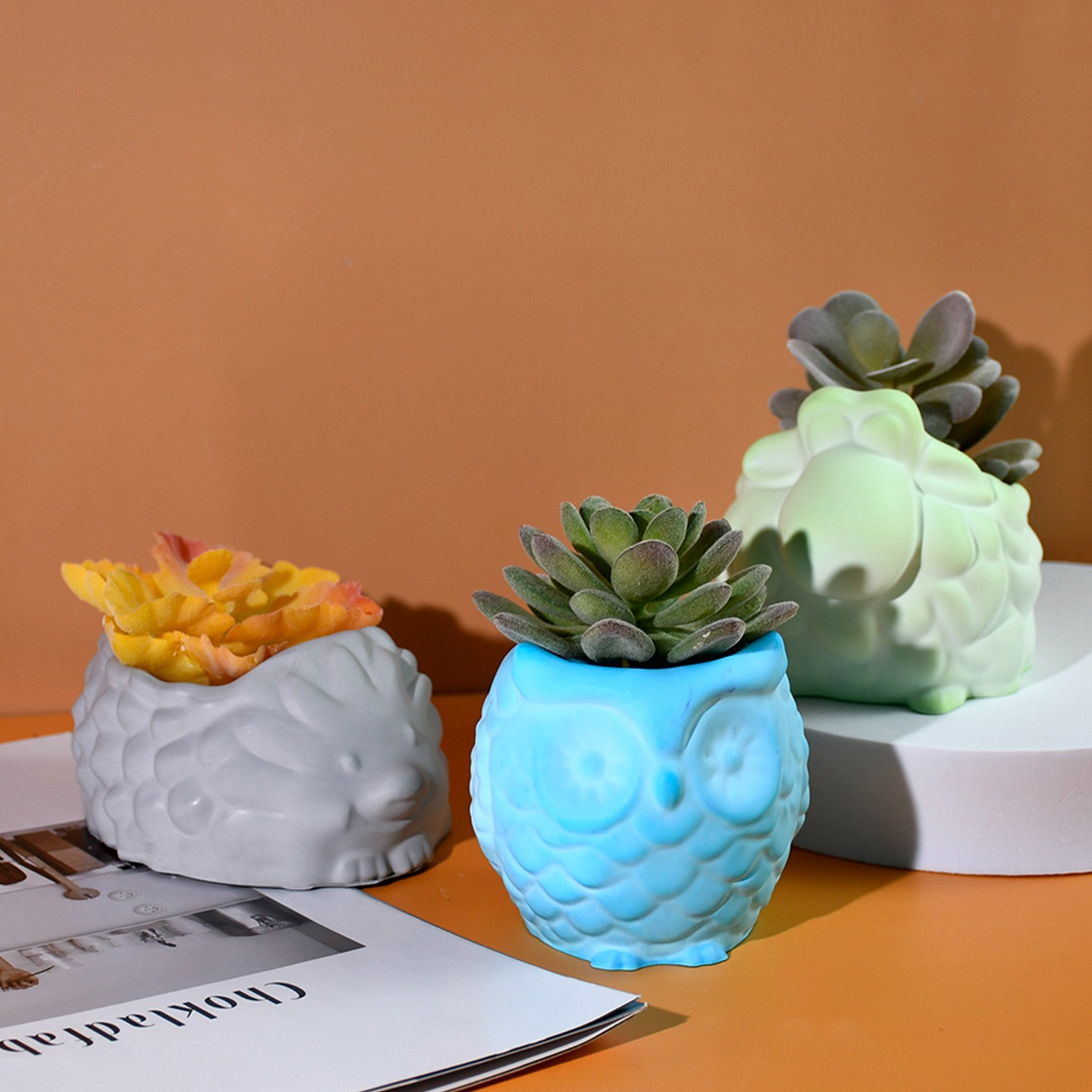 3D Hayvan Saksı silikon kalıp  - 3D Printing Epoxy Resin incelemesi ve fiyatı