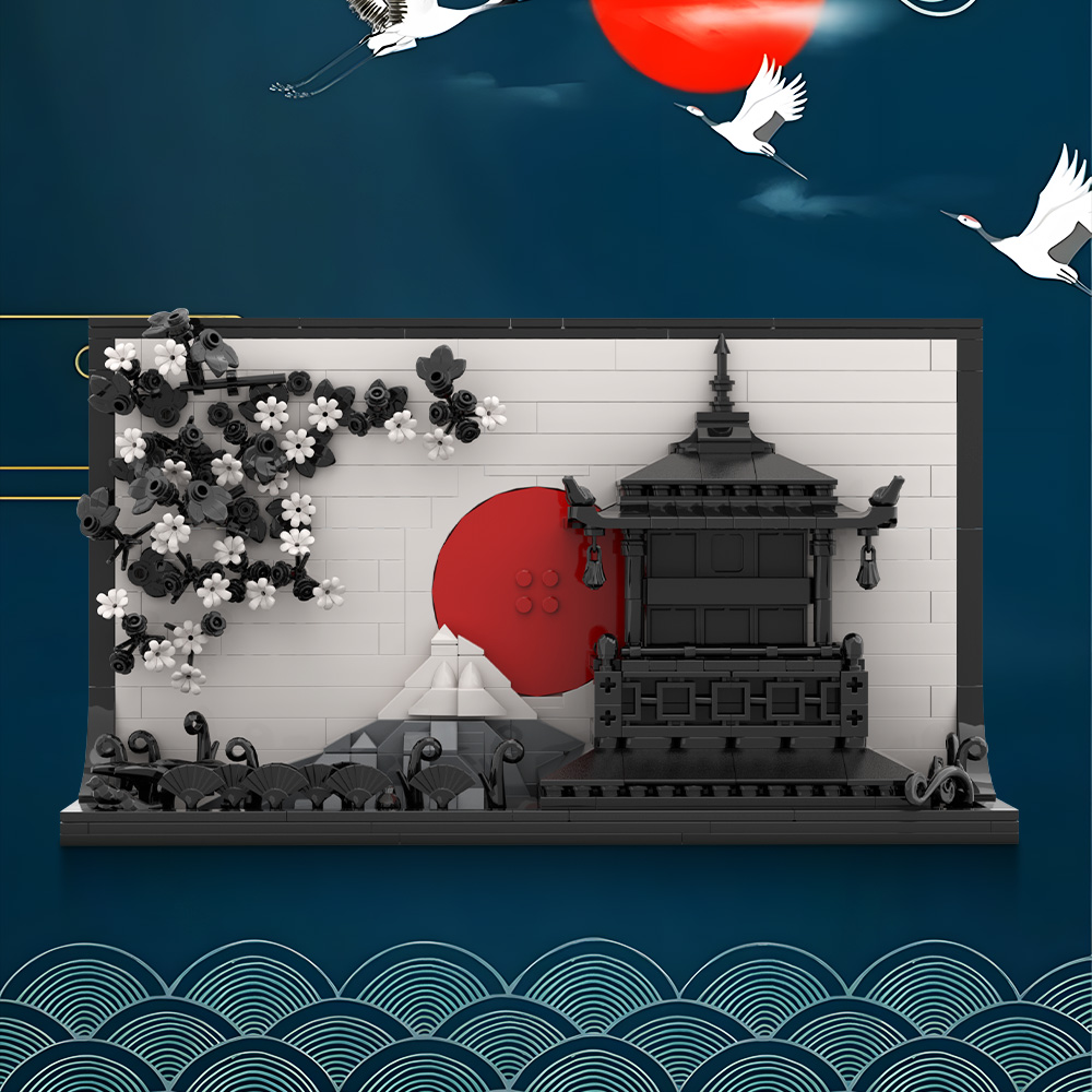 MOC Japon Sanatı 3D Resim Serg - 3D Printing Lego incelemesi ve fiyatı