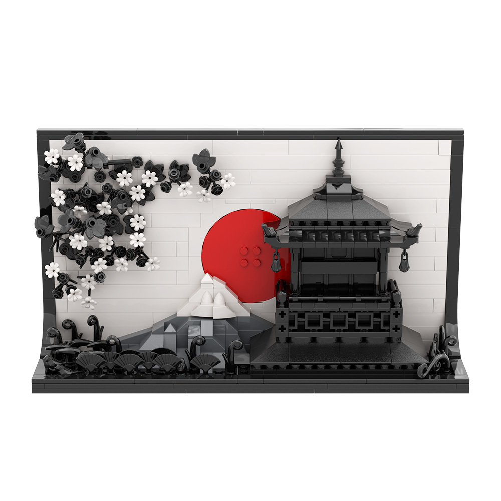 MOC Japon Sanatı 3D Resim Serg - 3D Printing Lego incelemesi ve fiyatı