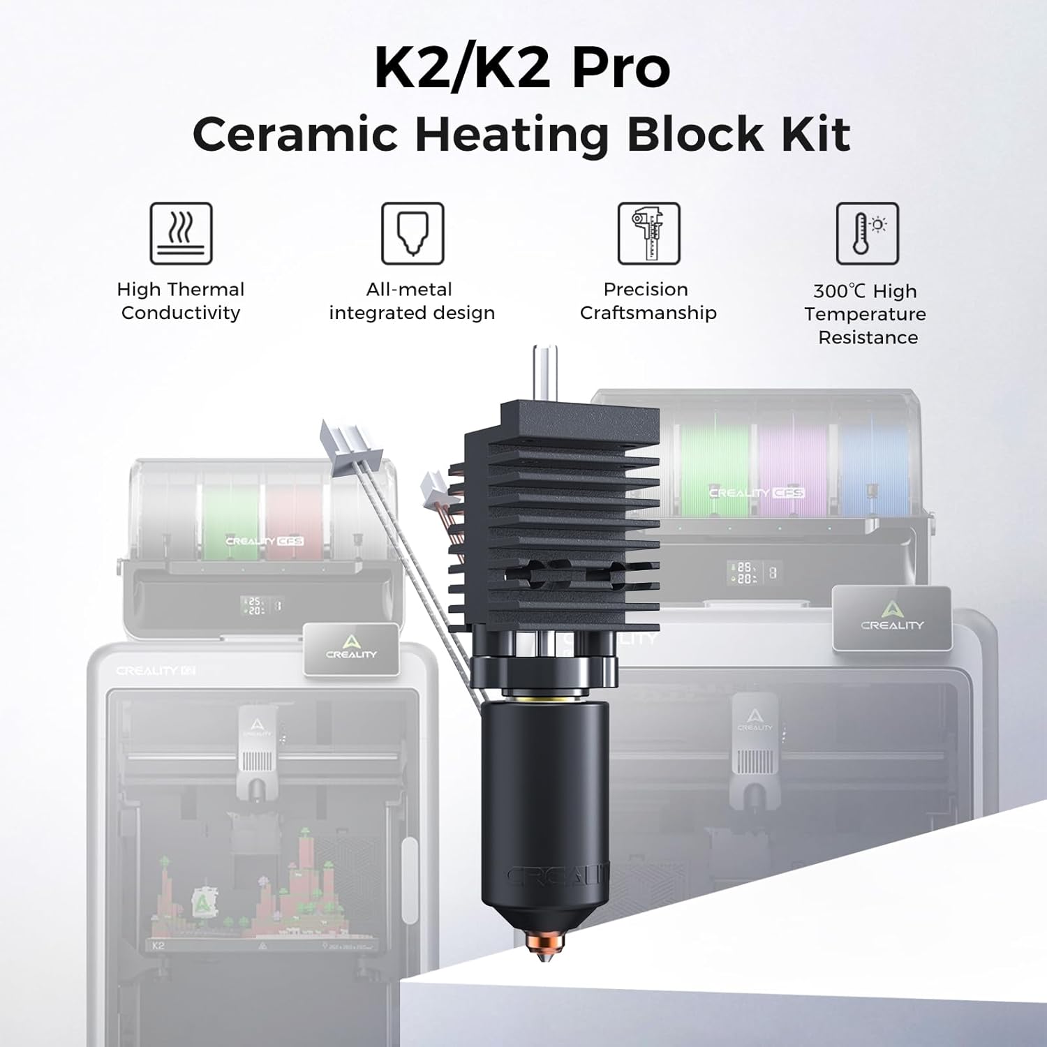 Creality Resmi K2/K2 Pro Seram - 3D Printing Lego incelemesi ve fiyatı