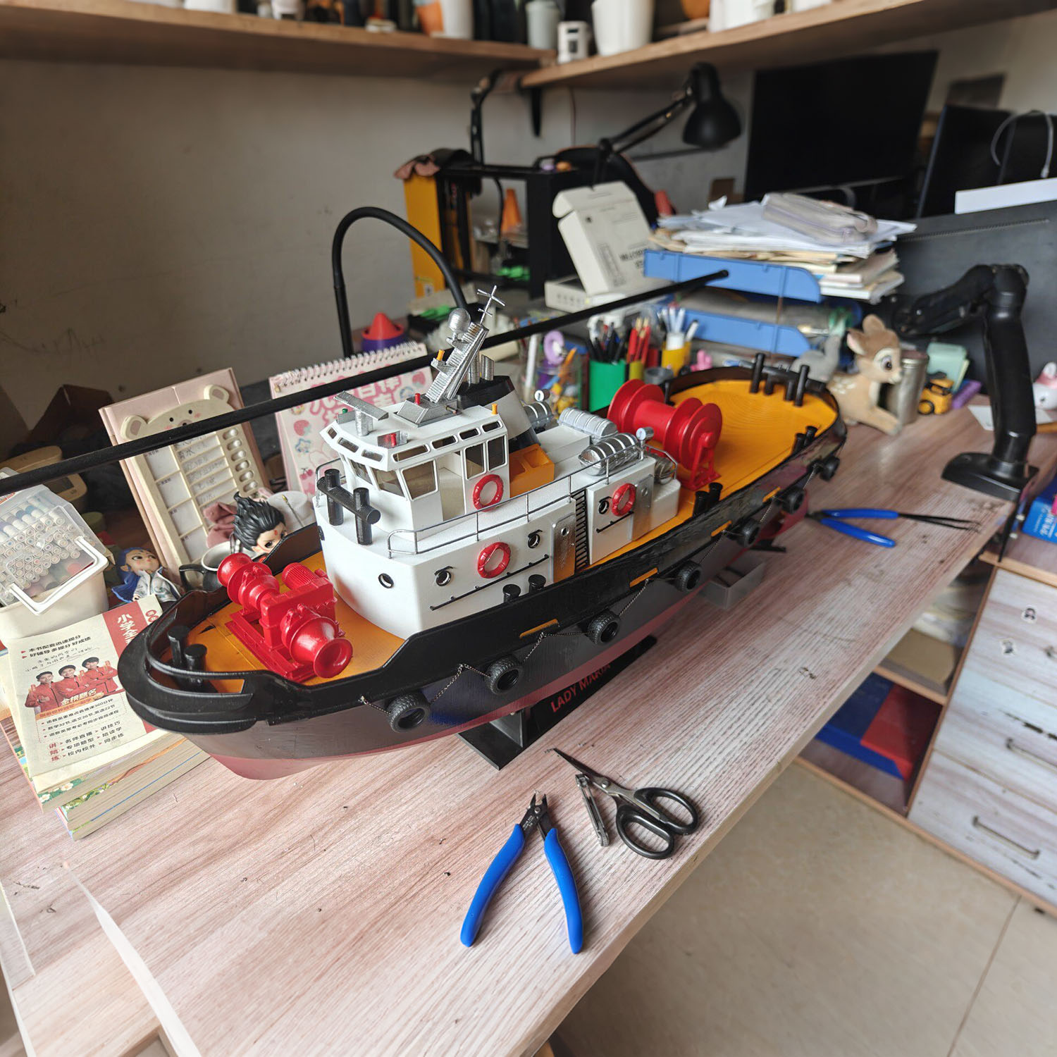 Uzaktan Kumandalı Tekne 120cm  - 3D Printing Rc Boat incelemesi ve fiyatı