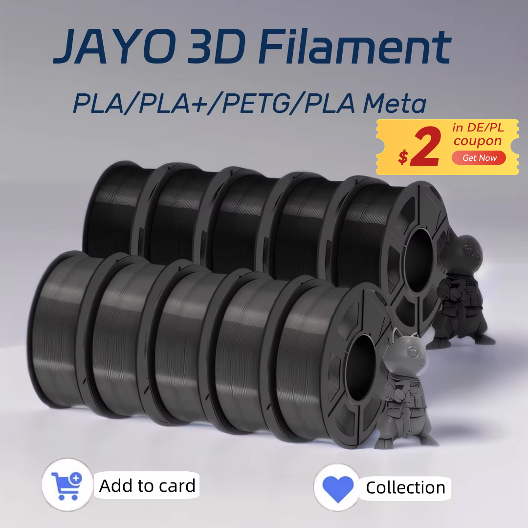JAYO 3D Yazıcı PLA/PLA Meta/PE - 3D Printing Nylon Filament incelemesi ve fiyatı