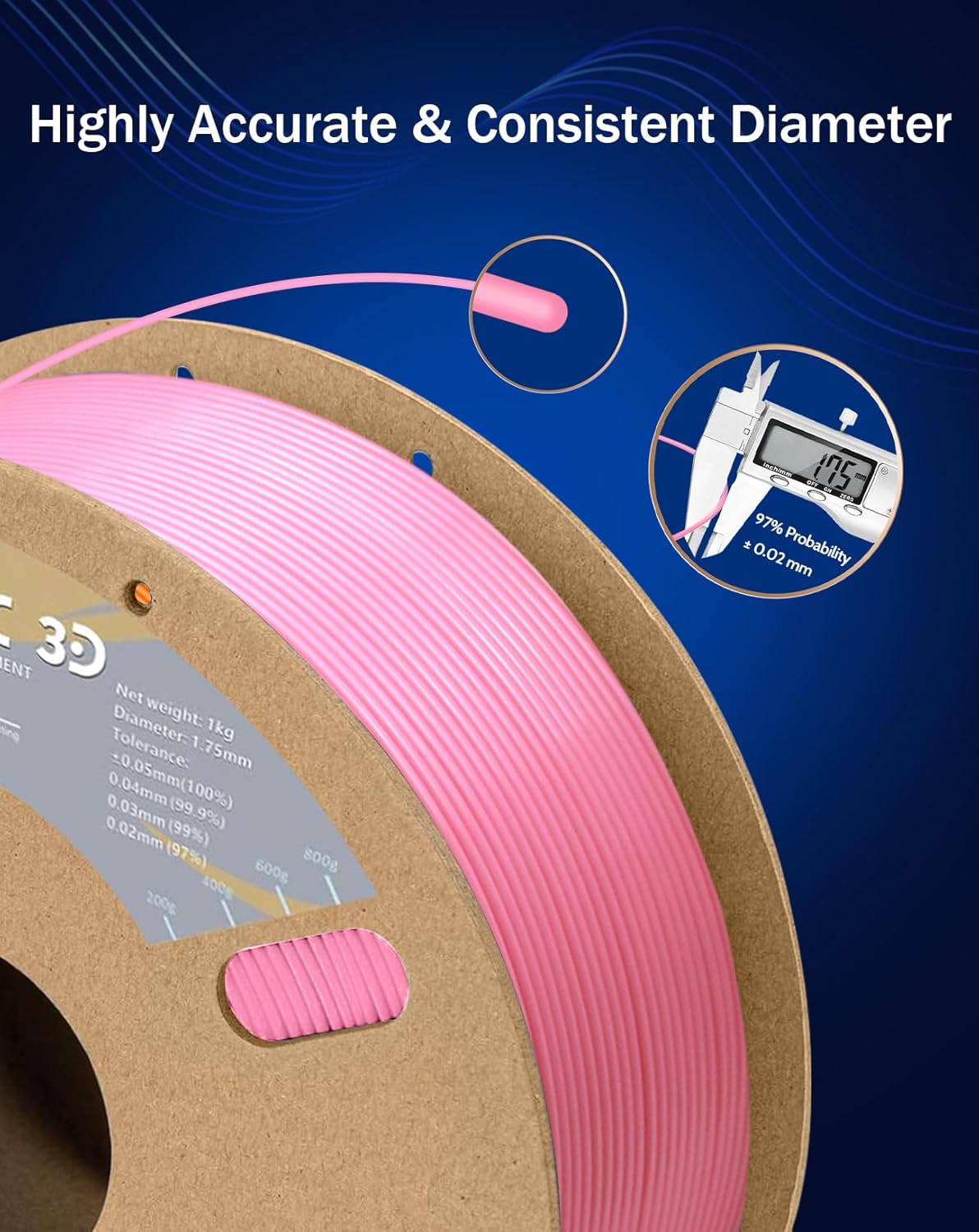 TPU pembe 3D Yazıcı Filament S - Pla Filament 1.75Mm incelemesi ve fiyatı