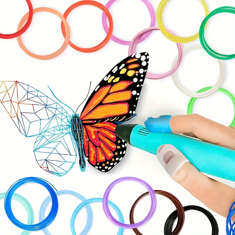 20 Renkli 3D Baskı Kalemi Seti - 3D Printing Nylon Filament incelemesi ve fiyatı