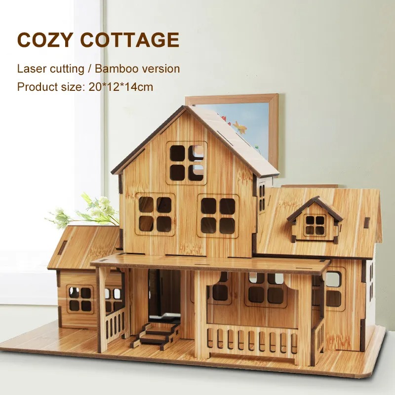 3D Ahşap Yapboz Model Oyunları - 3D Printing Bambu incelemesi ve fiyatı