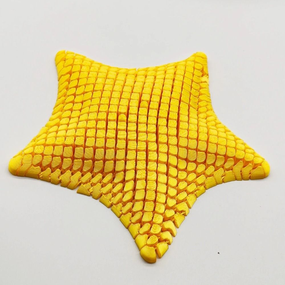 Renkli Denizyıldızı Dekorasyon - 3D Printing Joints incelemesi ve fiyatı
