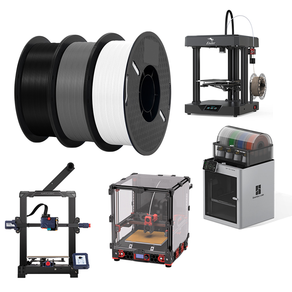 5 KG Mix Renkler PLA filament  - 3D Printing Nylon incelemesi ve fiyatı