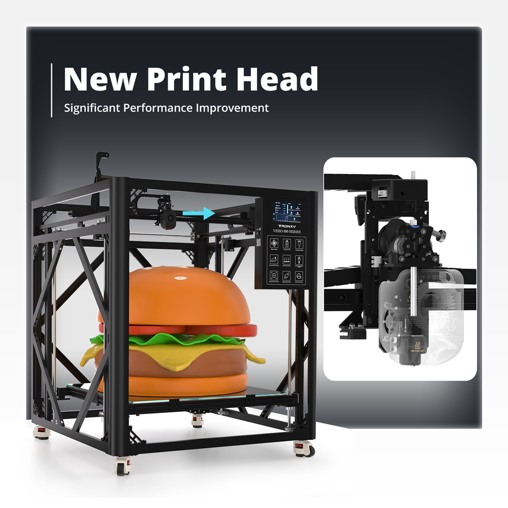 Tronxy VEHO-800-12 veya PRO Bü - 3D Printing X Y Z Axis incelemesi ve fiyatı