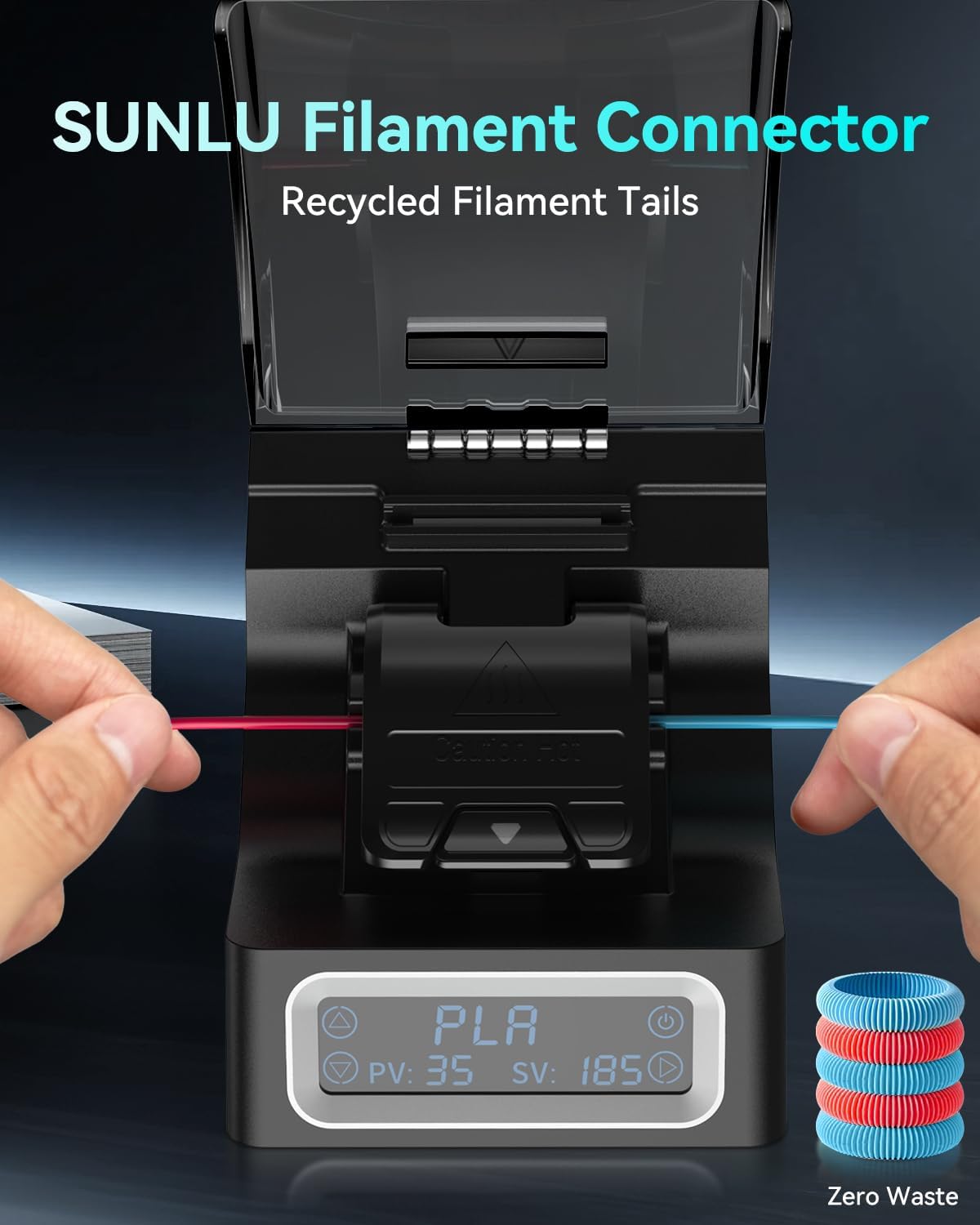 SUNLU FC01 Filament Konektörü  - 3D Printing Nylon Filament incelemesi ve fiyatı