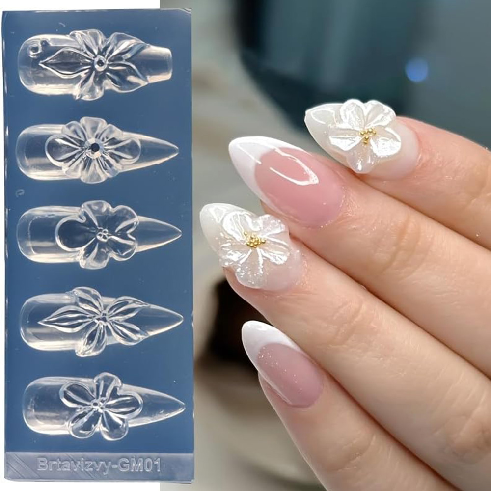 Çiçek Desenli 3D Tırnak Sanatı - 3D Printing Epoxy Resin incelemesi ve fiyatı