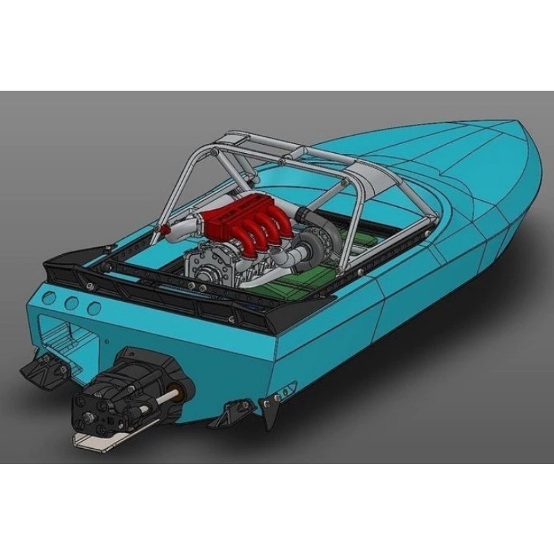RC M-Jet-35 Sprint için Alümin - 3D Printing Rc Boat incelemesi ve fiyatı