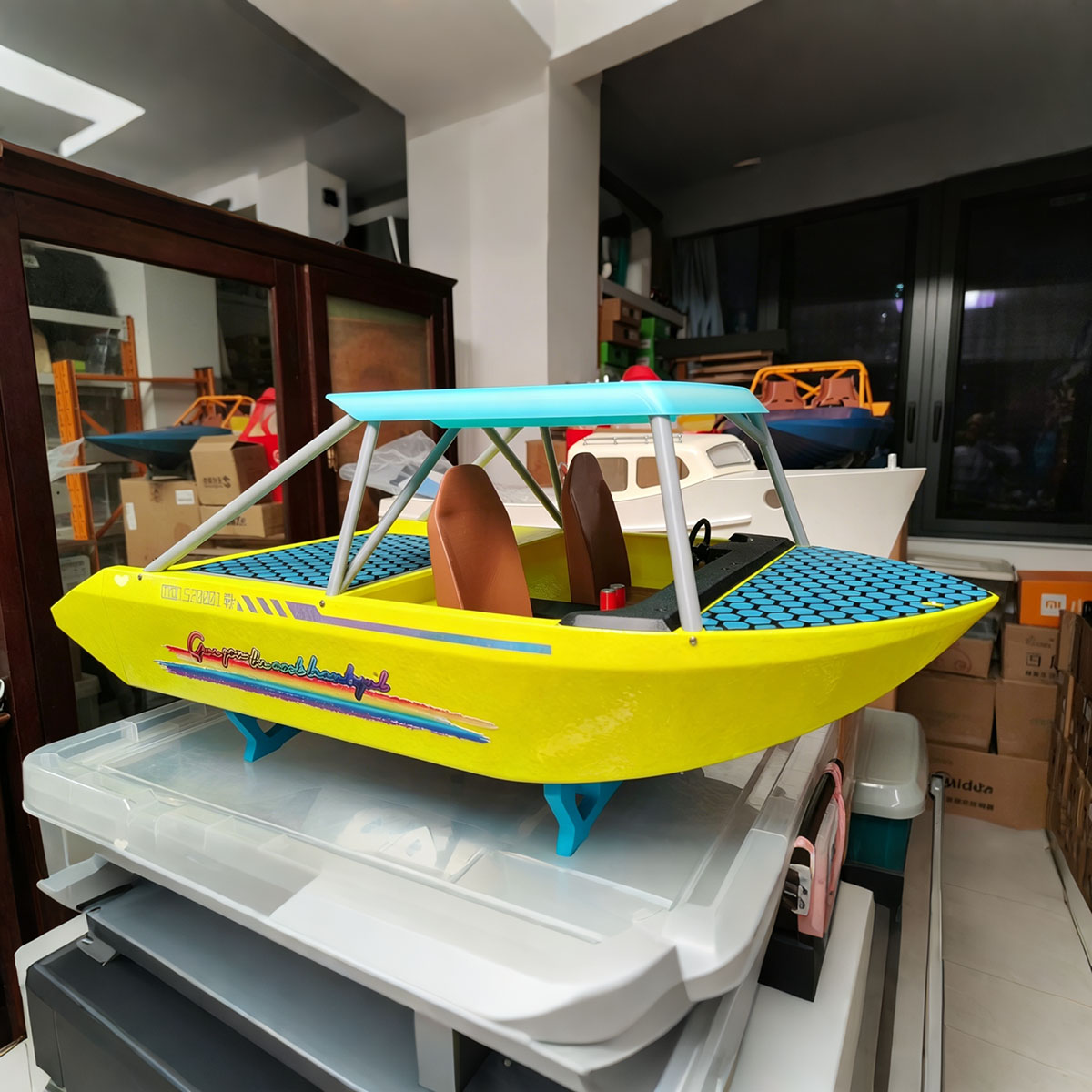 RC Hızı ​ ​ 64.5cm Tekne, Otom - 3D Printing Rc Boat incelemesi ve fiyatı