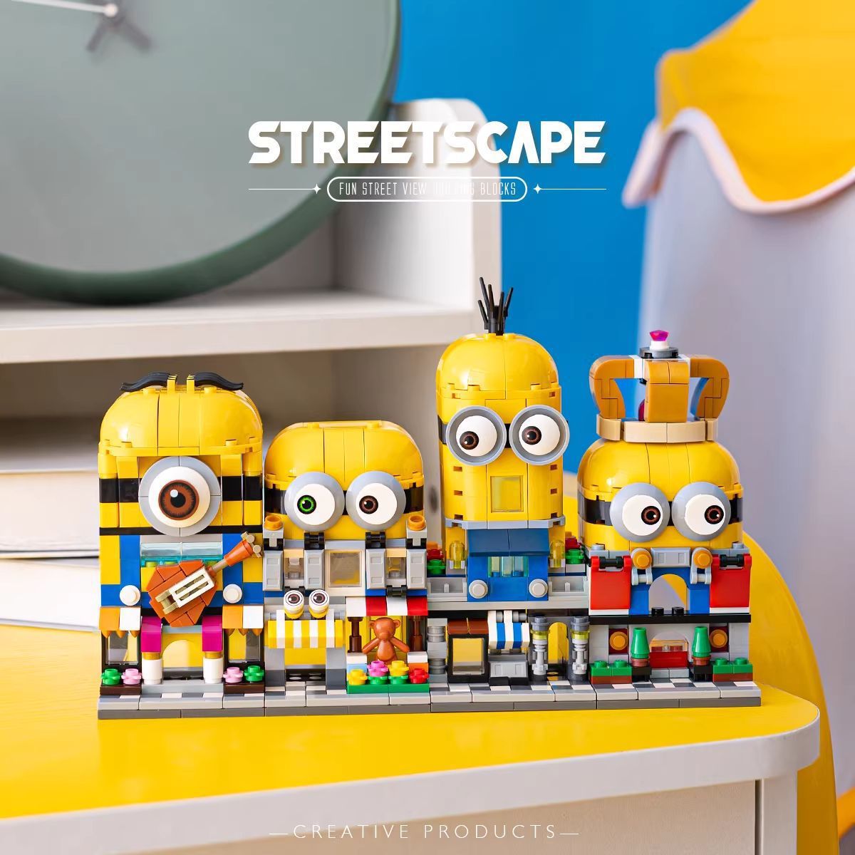 4'ü 1 Arada Minionlar Çizgi Fi - 3D Printing Lego incelemesi ve fiyatı