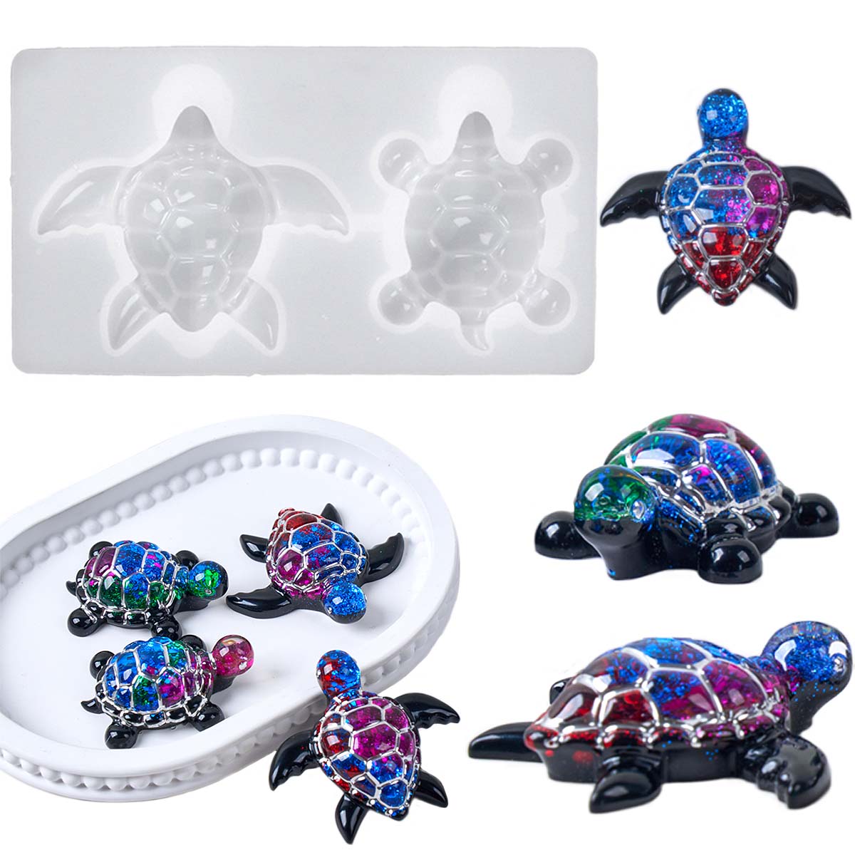 3D Deniz Kaplumbağası Anahtarl - 3D Printing Epoxy Resin incelemesi ve fiyatı