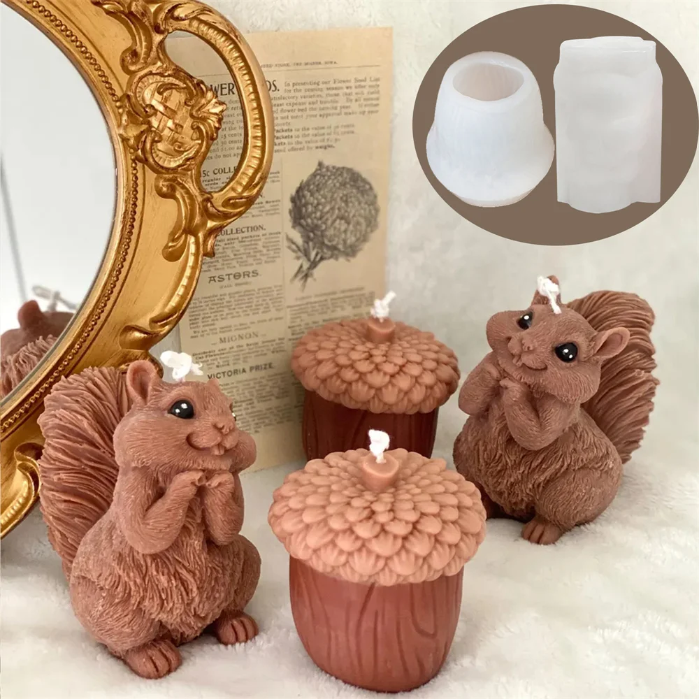 Sevimli Sincap Mum Silikon Kal - 3D Printing Epoxy Resin incelemesi ve fiyatı