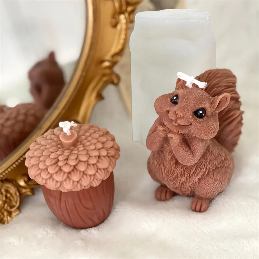 Sevimli Sincap Mum Silikon Kal - 3D Printing Epoxy Resin incelemesi ve fiyatı