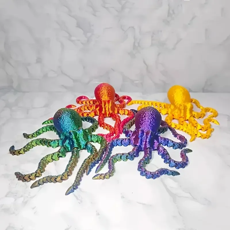 3D Baskılı Ahtapot Hareketli E - 3D Printing Joints incelemesi ve fiyatı