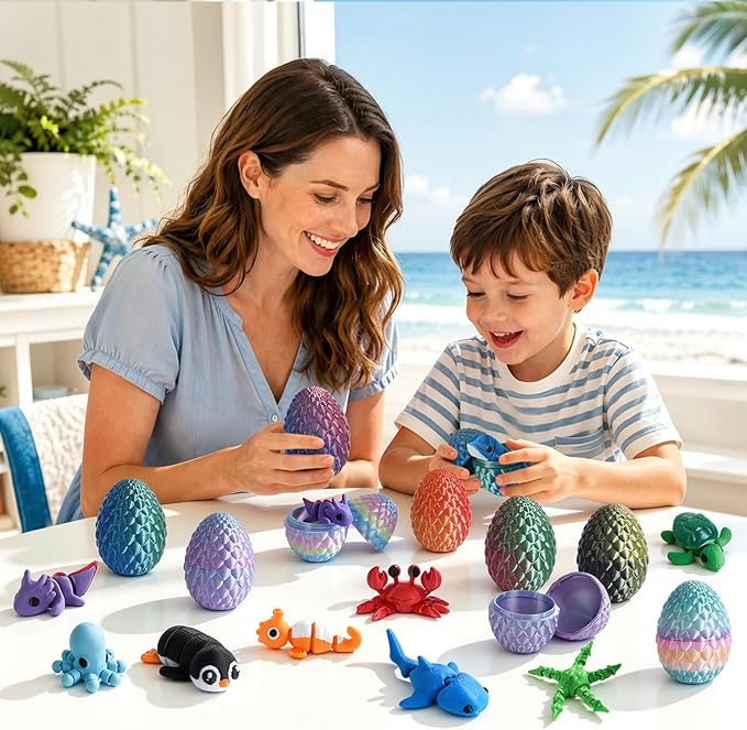 24 adet 3D Baskılı Sürpriz Yum - 3D Printing Toys incelemesi ve fiyatı