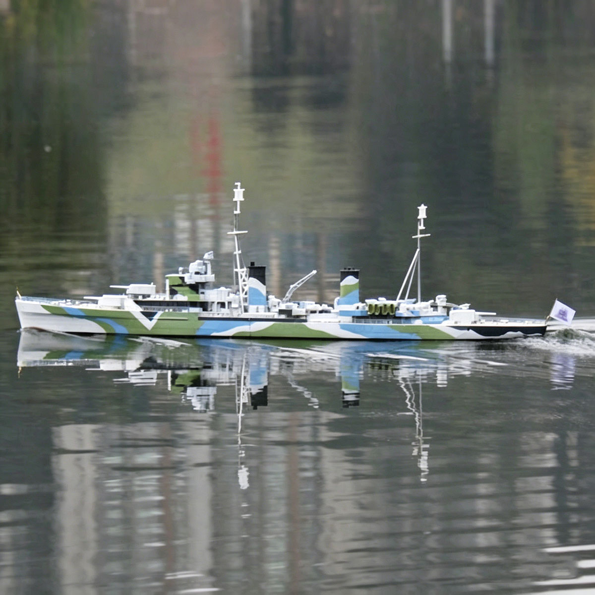 1/200 Ölçekli RC Tekne 77cm Li - 3D Printing Rc Boat incelemesi ve fiyatı