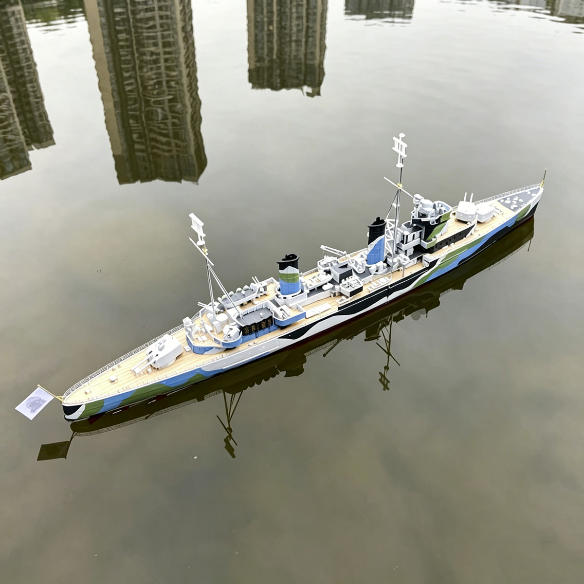 1/200 Ölçekli RC Tekne 77cm Li - 3D Printing Rc Boat incelemesi ve fiyatı